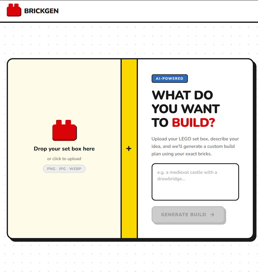 Brick Gen App